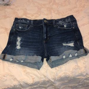 Boutique Sneak Peek Dark Wash Shorts